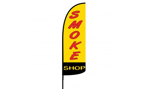 Smoke Shop Custom Advertising Flag